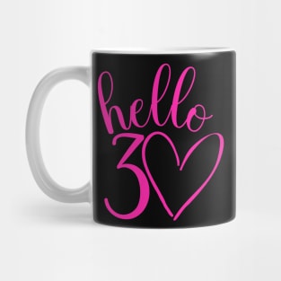 30th birthday design for women Mug